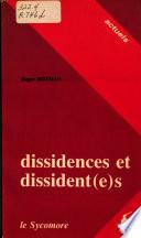 Dissidences et dissident(e)s