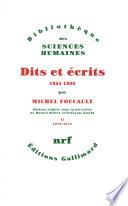 Dits et écrits