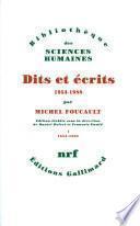 Dits et écrits