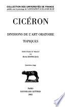 Divisions de l'art oratoire