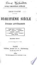 Dix-huitième siècle