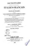 Dizionario portatile e di pronunzia francese italiano ed italiano francese composto sul vocabolario degli accademici della Crusca ... da G. L. Bartolomeo Cormon e da Vincenzo Manni