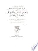Document inédit relatif à la guerre qui eut lieu en 1368 entre les Dauphinois et les Provençaux