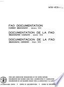 Documentación de la FAO.