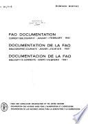 Documentación de la FAO.