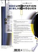 Documentation et bibliothèques
