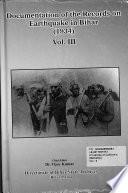Documentation of the Records on Earthquake in Bihar (1934)