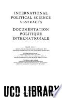 Documentation Politique Internationale
