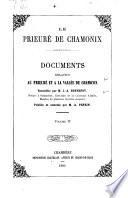 Documents: Bonnefoy, J.A. Le Prieuré de Chamonix. v.1-2. 1879-1883