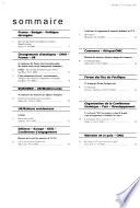 Documents d'actualité internationale