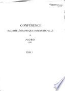 Documents de la Conférence radiotélégraphique internationale de Madrid