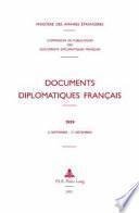 Documents Diplomatiques Francais, 1939-1944