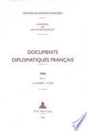 Documents diplomatiques français