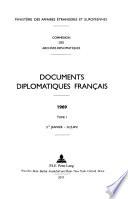Documents diplomatiques français