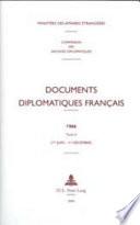 Documents Diplomatiques Francais
