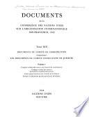 Documents du Comité de coordination, comprenant les documents du Comité consultatif de juristes