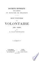 Documents historiques sur l'origine du royaume de Belgique