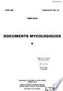 Documents mycologiques