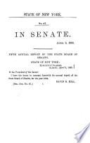 Documents of the Senate of the State of New York