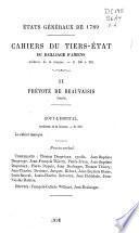 Documents pour Servir à l'Histoire de la Révolution Française dans le Dépt. de la Somme