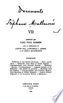 Documents Stéphane Mallarmé