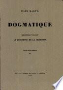 Dogmatique tome 11
