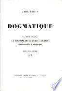 Dogmatique tome 4 (relié)