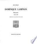 Dominique Lampson, humaniste, 1523-1599