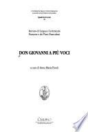 Don Giovanni a più voci