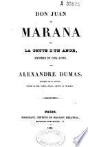 Don Juan de Marana ou la chute d'un ange