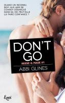 Don't go
