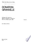 Donation Granville: Lemoine, S. Catalogue des peintures, dessins, estampes et sculptures : œuvres réalisées après 1900