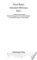 Dramatische Dichtungen