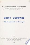 Droit comparé : théorie générale et principes