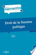 Droit de la fonction publique - 1re ed.