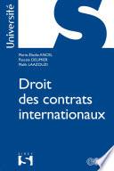 Droit des contrats internationaux