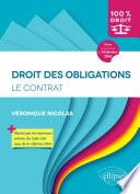 Droit des obligations. Le contrat