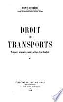 Droit des transports