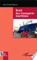 Droit des transports maritimes