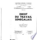 Droit du travail sénégalais