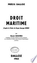 Droit maritime