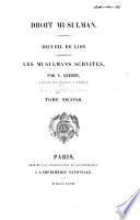 Droit musulman