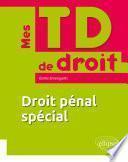 Droit pénal spécial