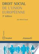 Droit social de l'Union européenne