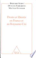 Droits et libertés en France et au Royaume-Uni