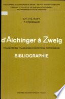 D’Aichinger à Zweig