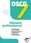 DSCG 7 - Mémoire professionnel - Manuel