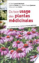 Du bon usage des plantes médicinales