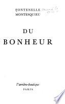 Du bonheur
