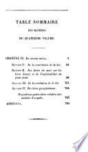 Du contrat de mariage et des droits respectifs des époux